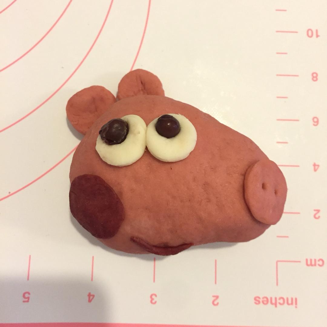 小猪佩琦豆沙包