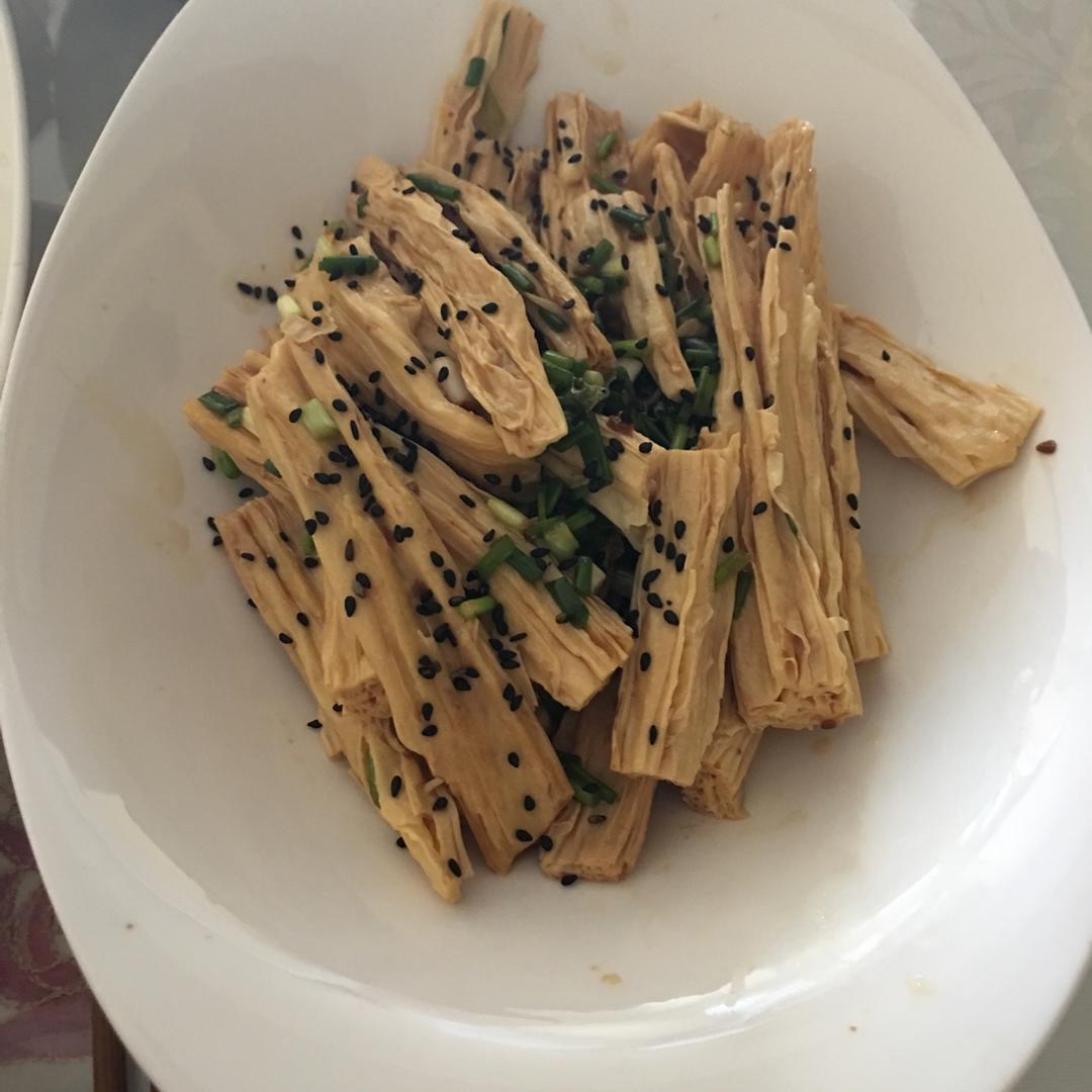 凉拌腐竹