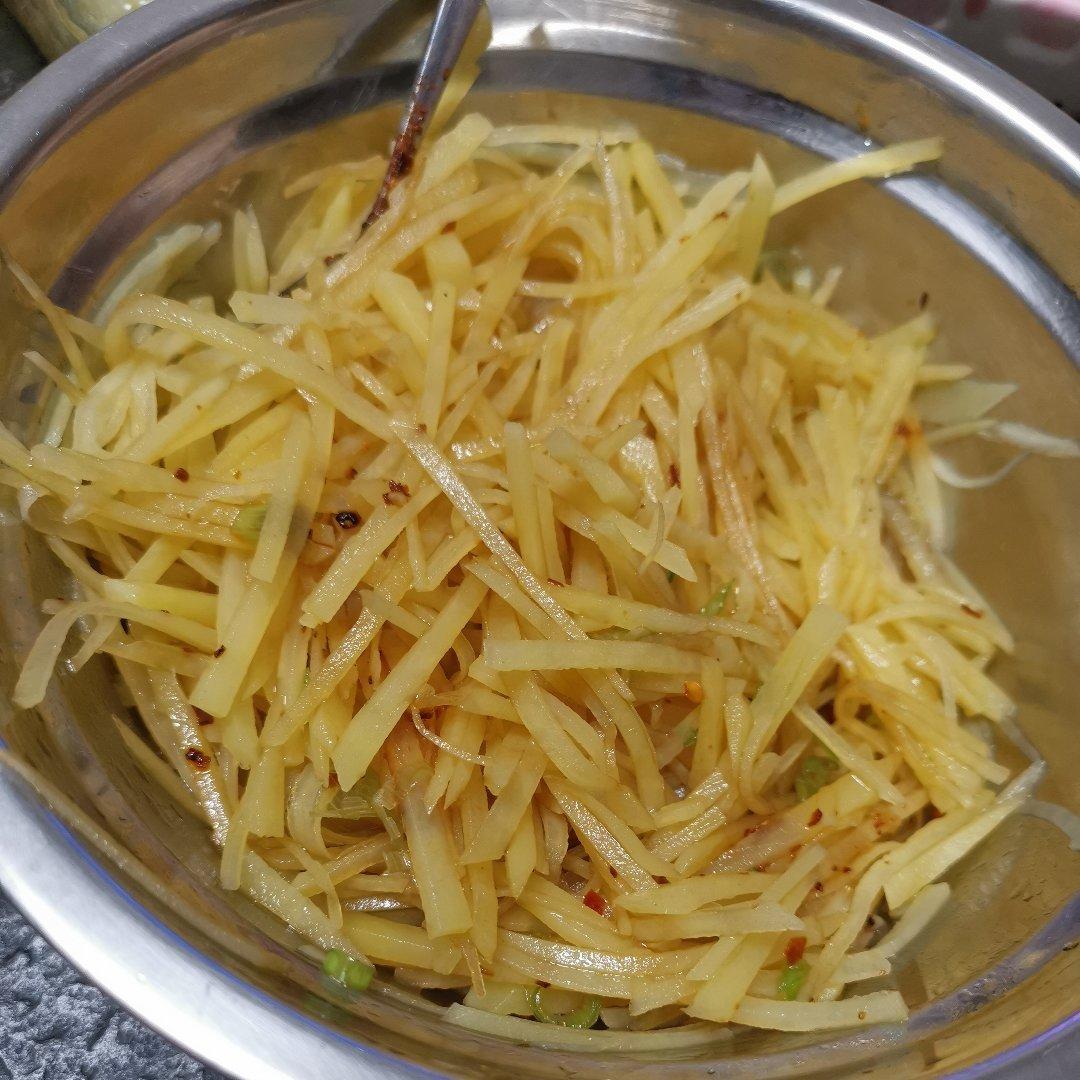 爽口凉拌土豆丝