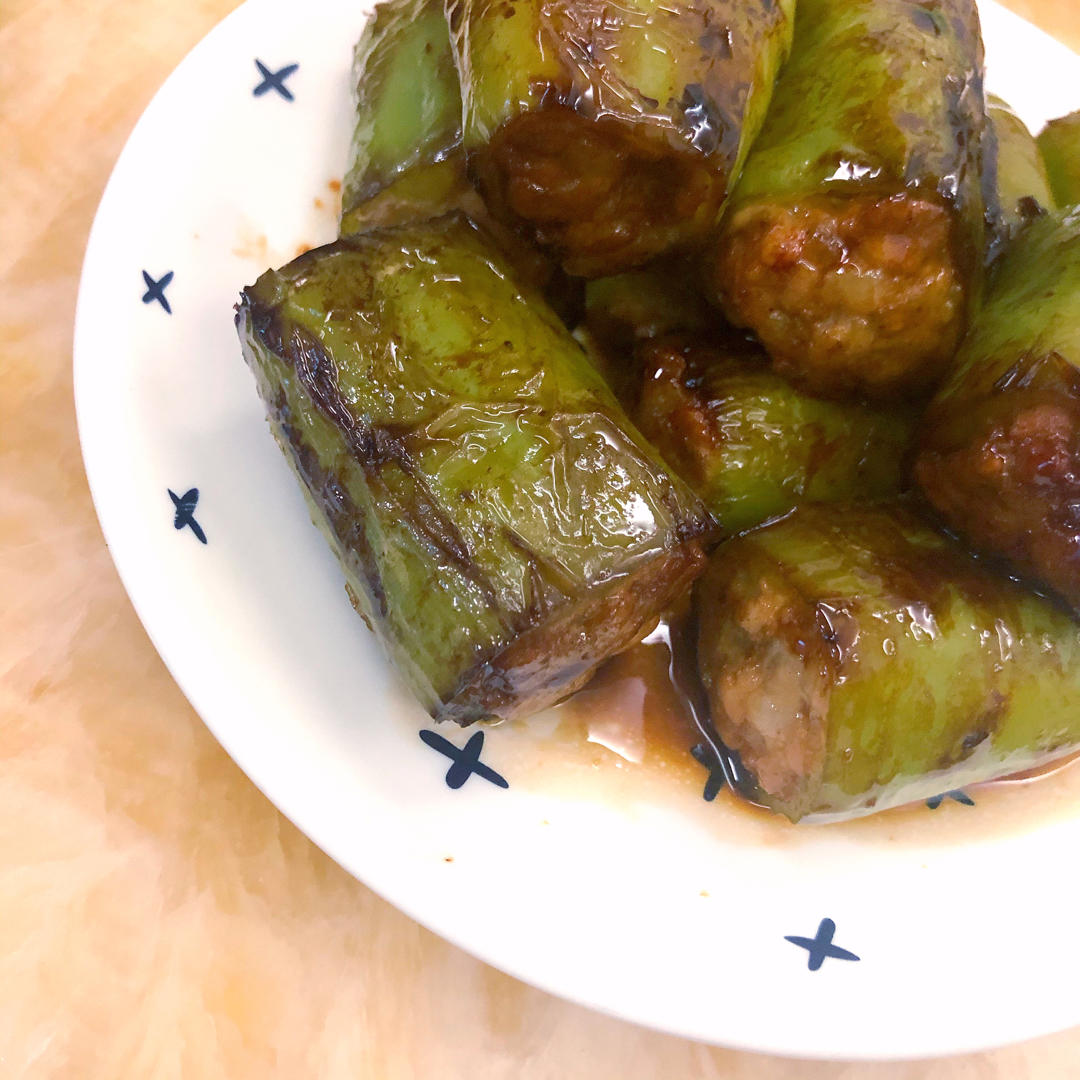 下饭菜肴--青椒酿肉