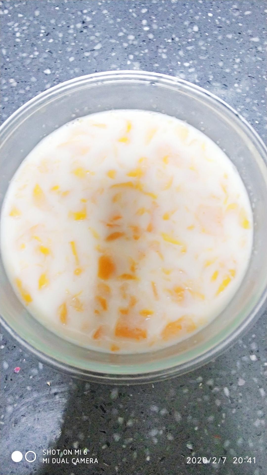 芒果布丁（吉利丁粉详细版）