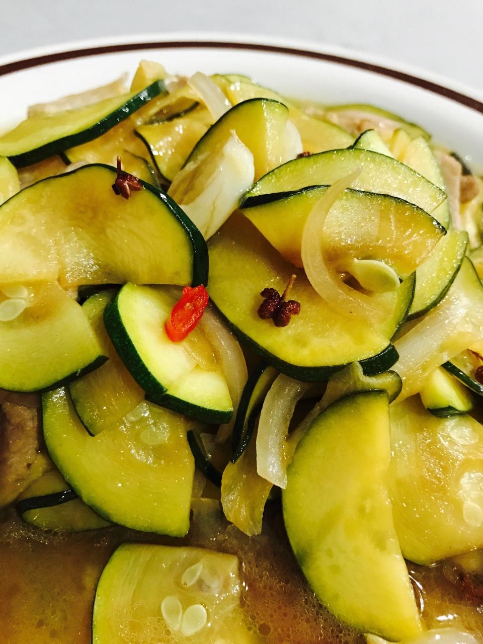 醋溜西葫芦