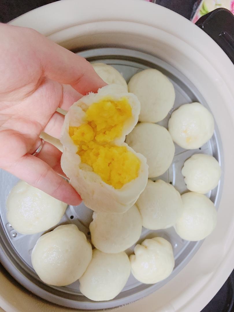 奶黄馅儿和奶黄包
