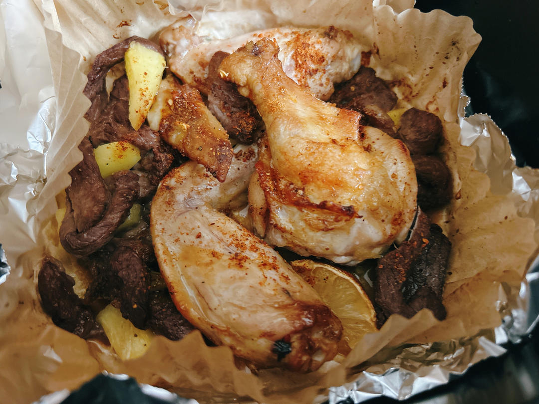 秒杀外面轻食店的所有鸡翅 吃了一次就彻底爱上(空气炸锅版)