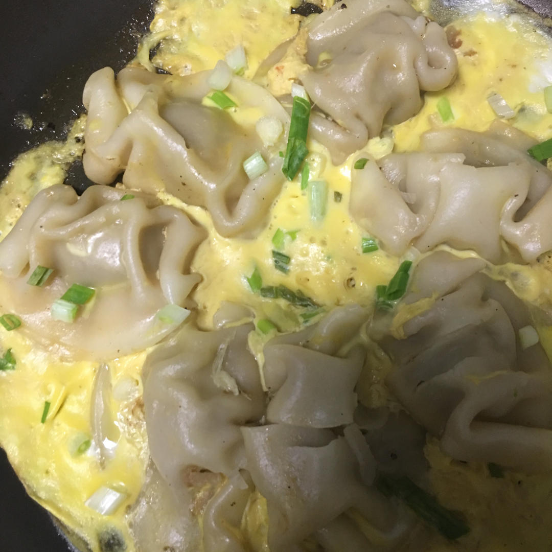 懒人快手抱蛋煎饺