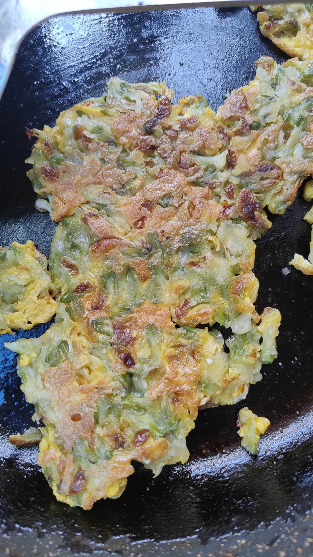槐花蛋饼