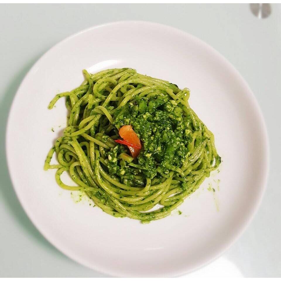 菠菜意面