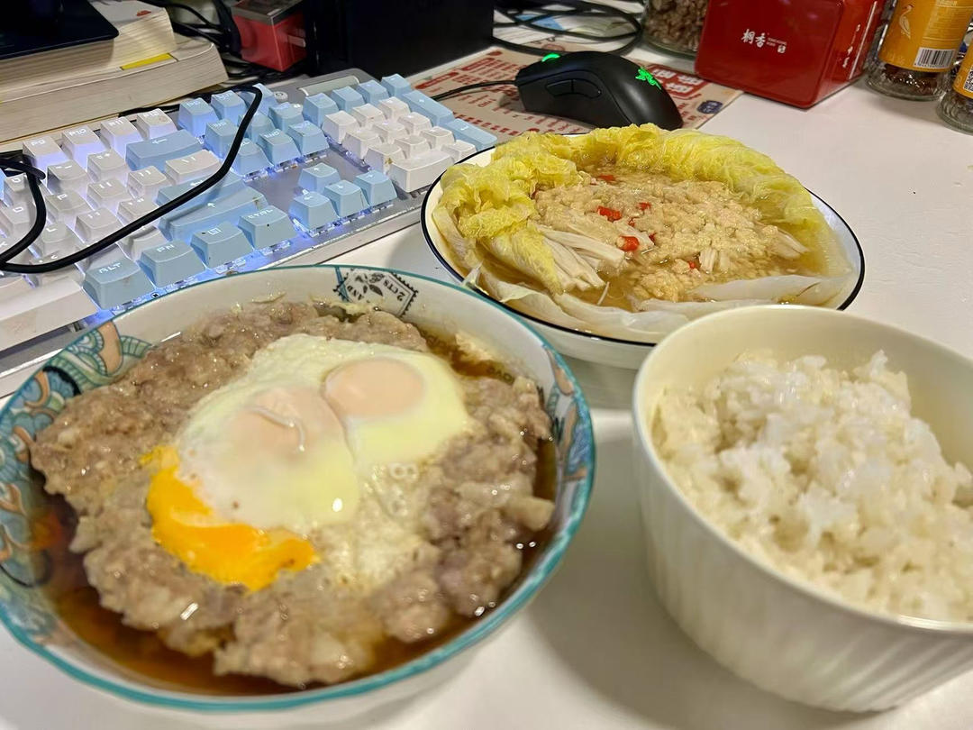 肉沫蒸蛋【小学生的餐桌】