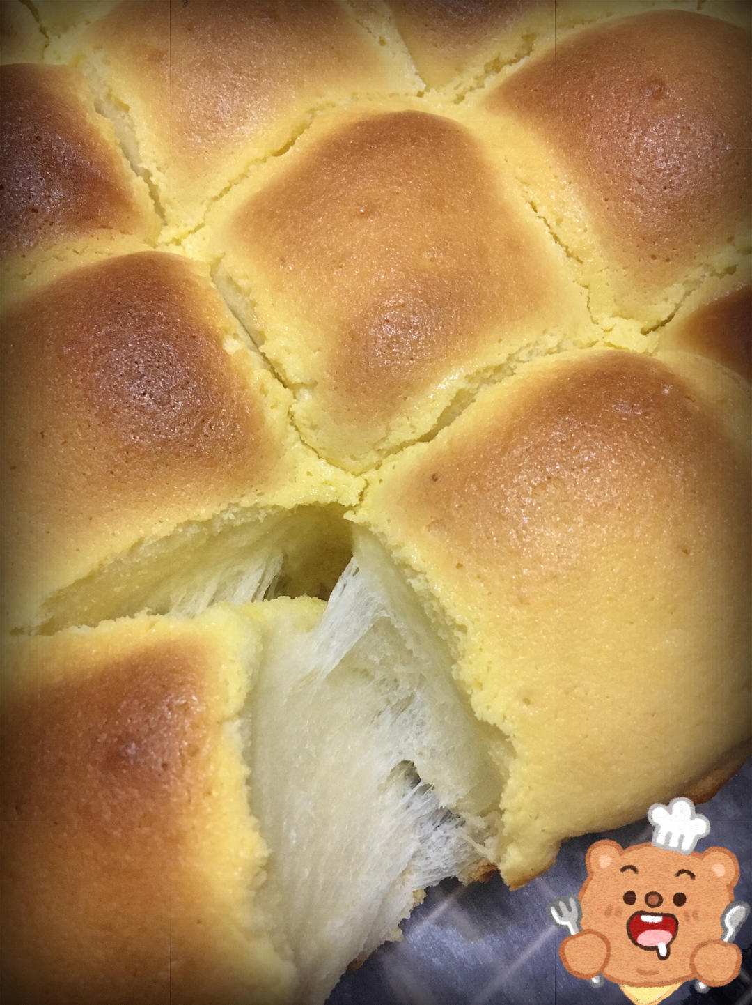 🥛超简单快手，柔软拉丝，一次发酵，牛奶小餐包