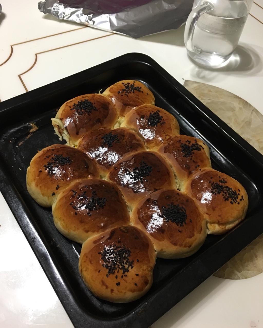 蜂蜜牛奶小餐包