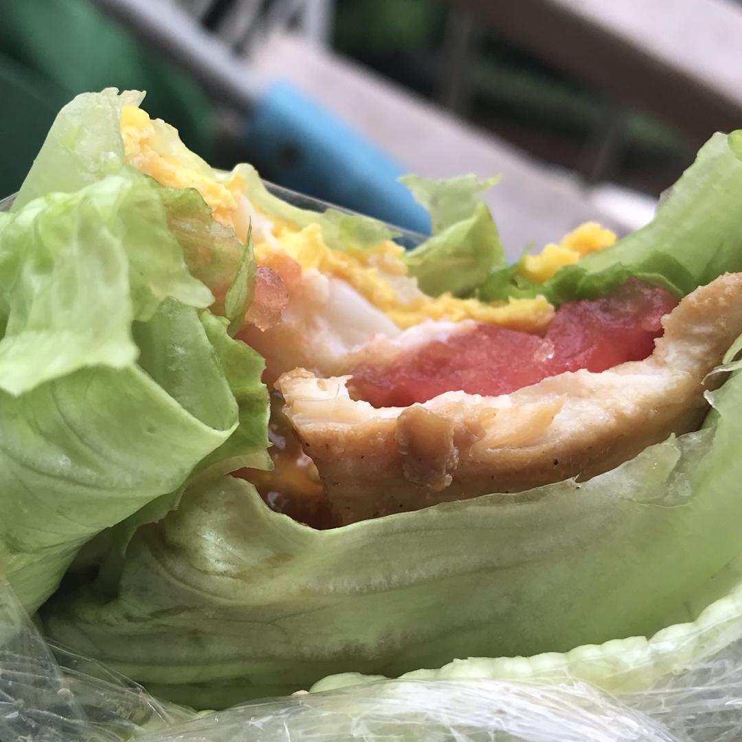 关晓彤同款蔬菜三明治健康低脂