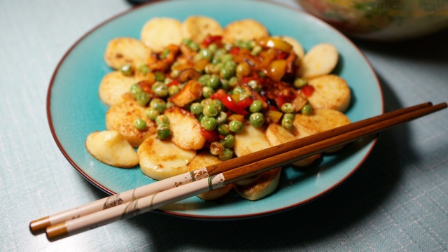 酸甜酱煎日本豆腐
