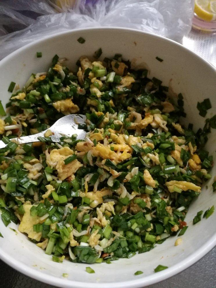 美味韭菜煎饼