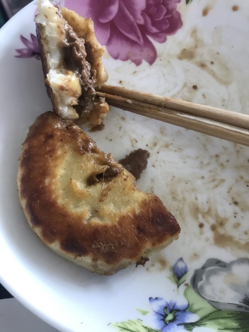香酥牛肉饼