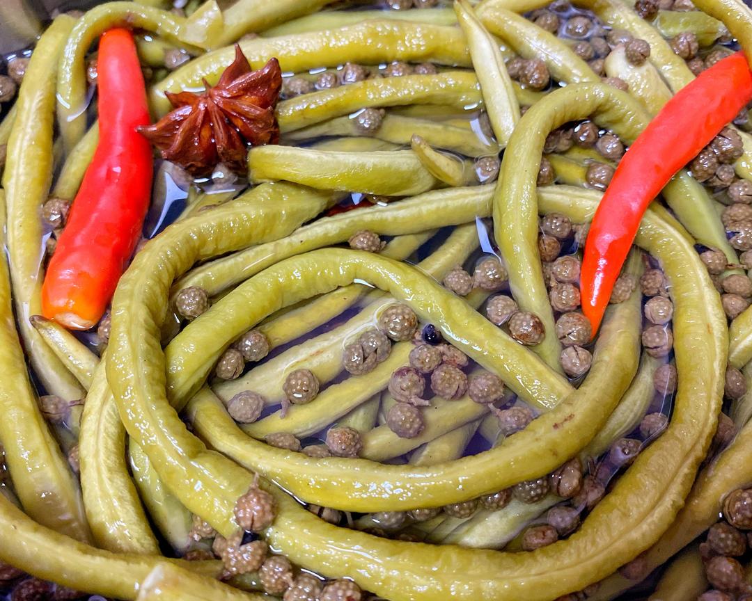 小美泡豇豆（酸豆角）的做法