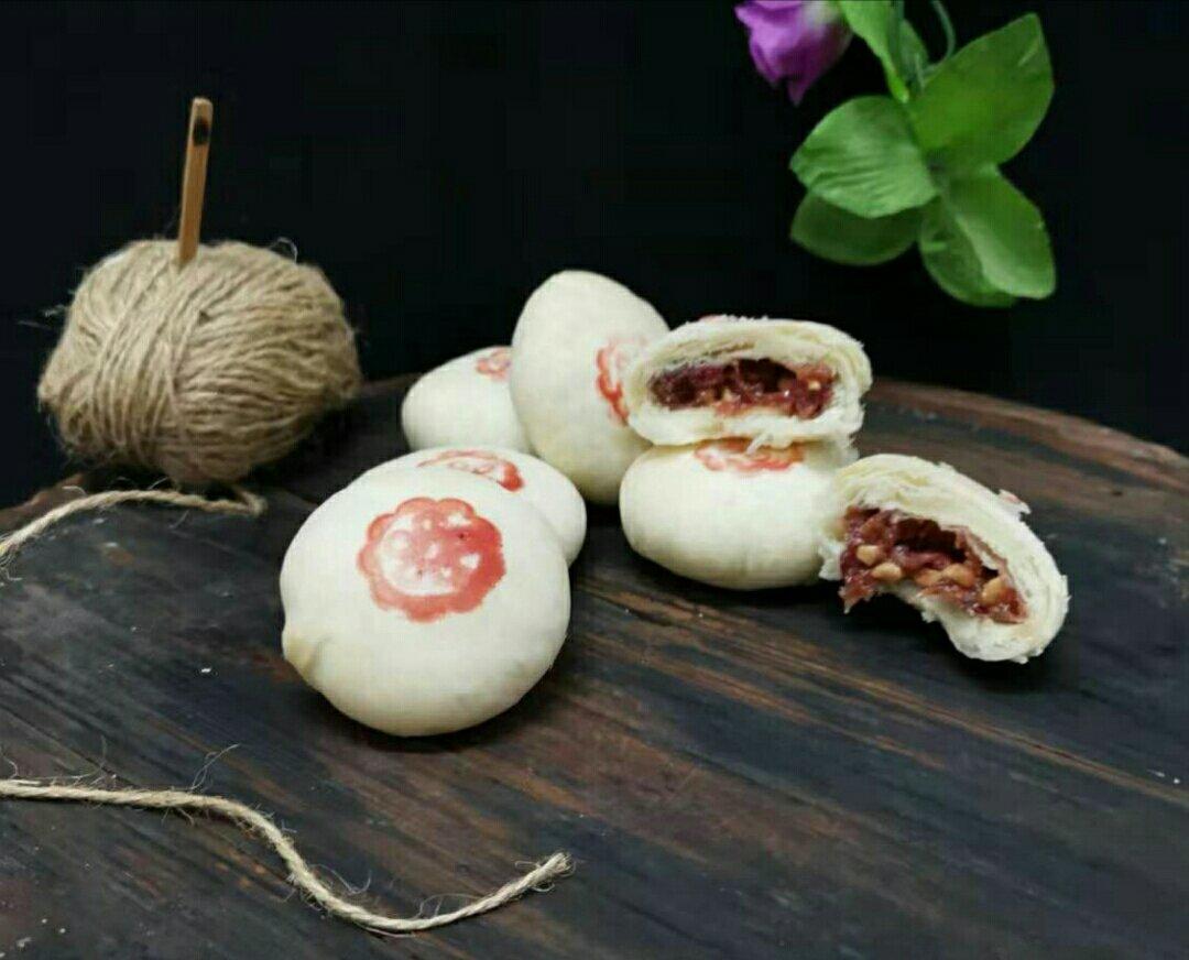 玫瑰鲜花饼