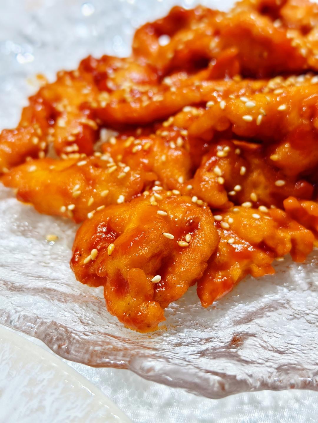 糖醋鸡胸