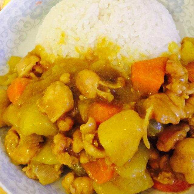 咖喱鸡肉饭