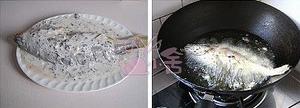 海苔脆皮黄花鱼的做法 步骤3