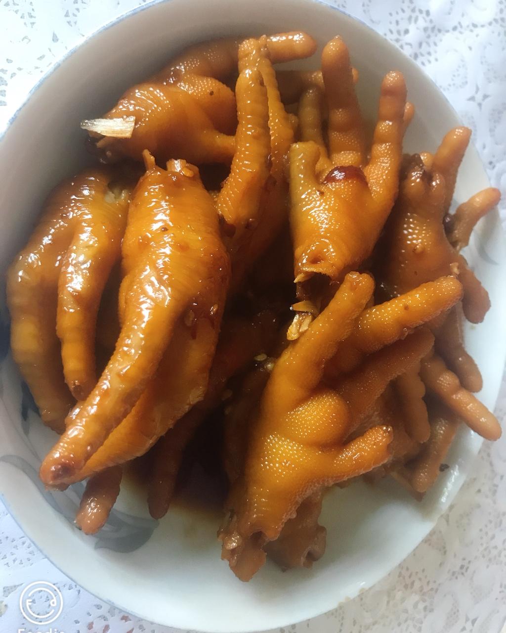 橘雅rae做的卤鸡爪