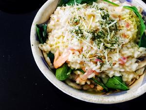 香浓奶油意式烩饭（risotto）的做法 步骤15