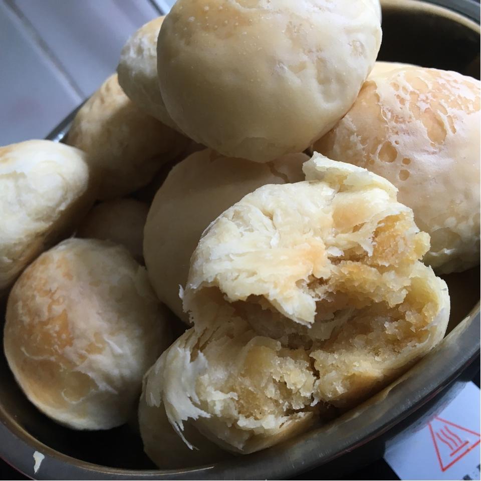 酥皮绿豆饼   酥得掉渣渣