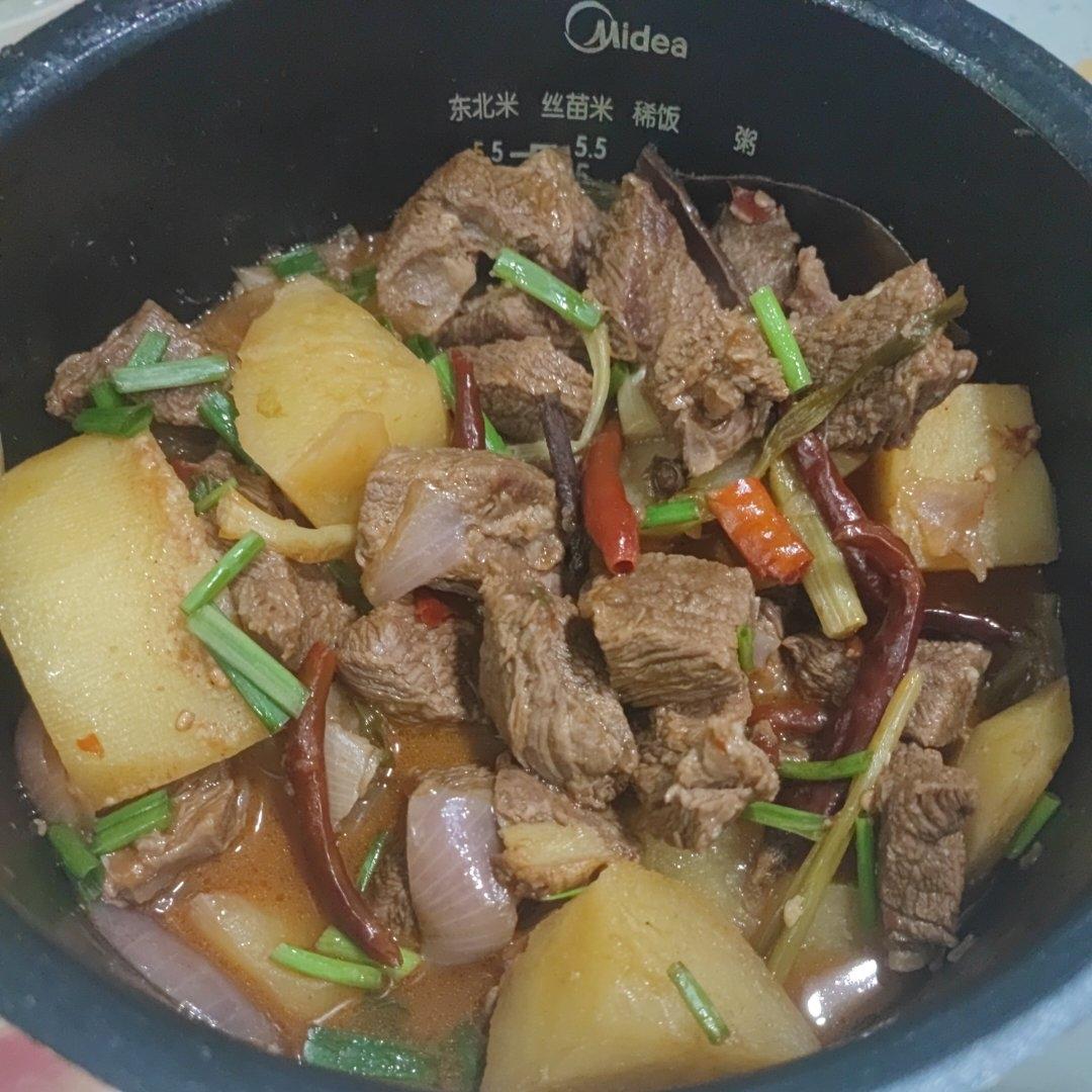 不加香料的红烧牛腱子