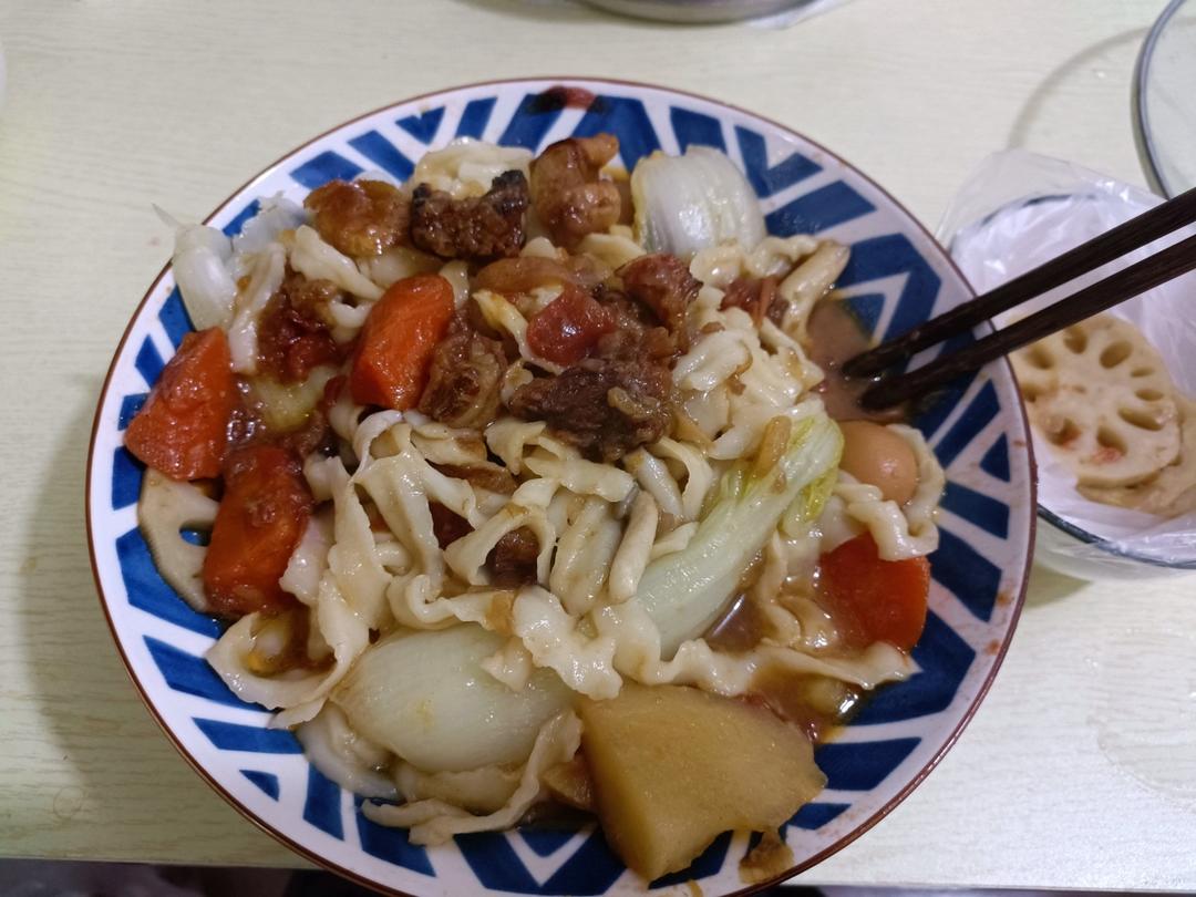 番茄土豆炖牛腩