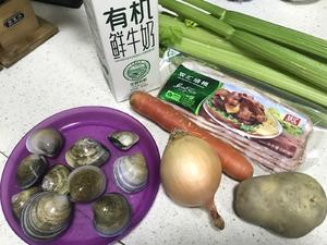 《昨日的美食》之蛤蜊巧达汤的做法 步骤2