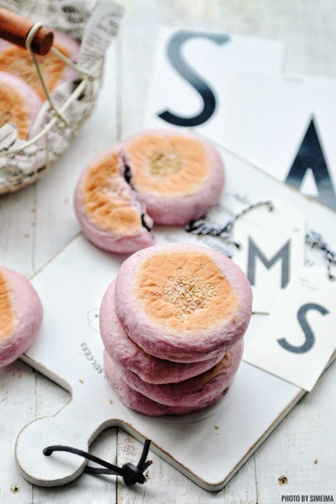 日式紫薯紫糯米包