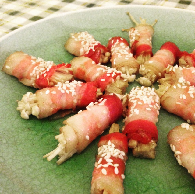 香烤培根金针菇