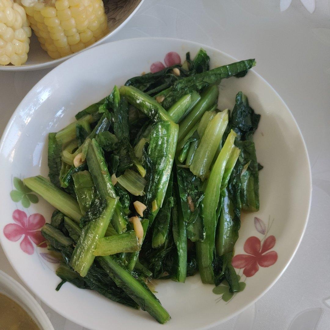 蒜蓉油麦菜（蚝油）