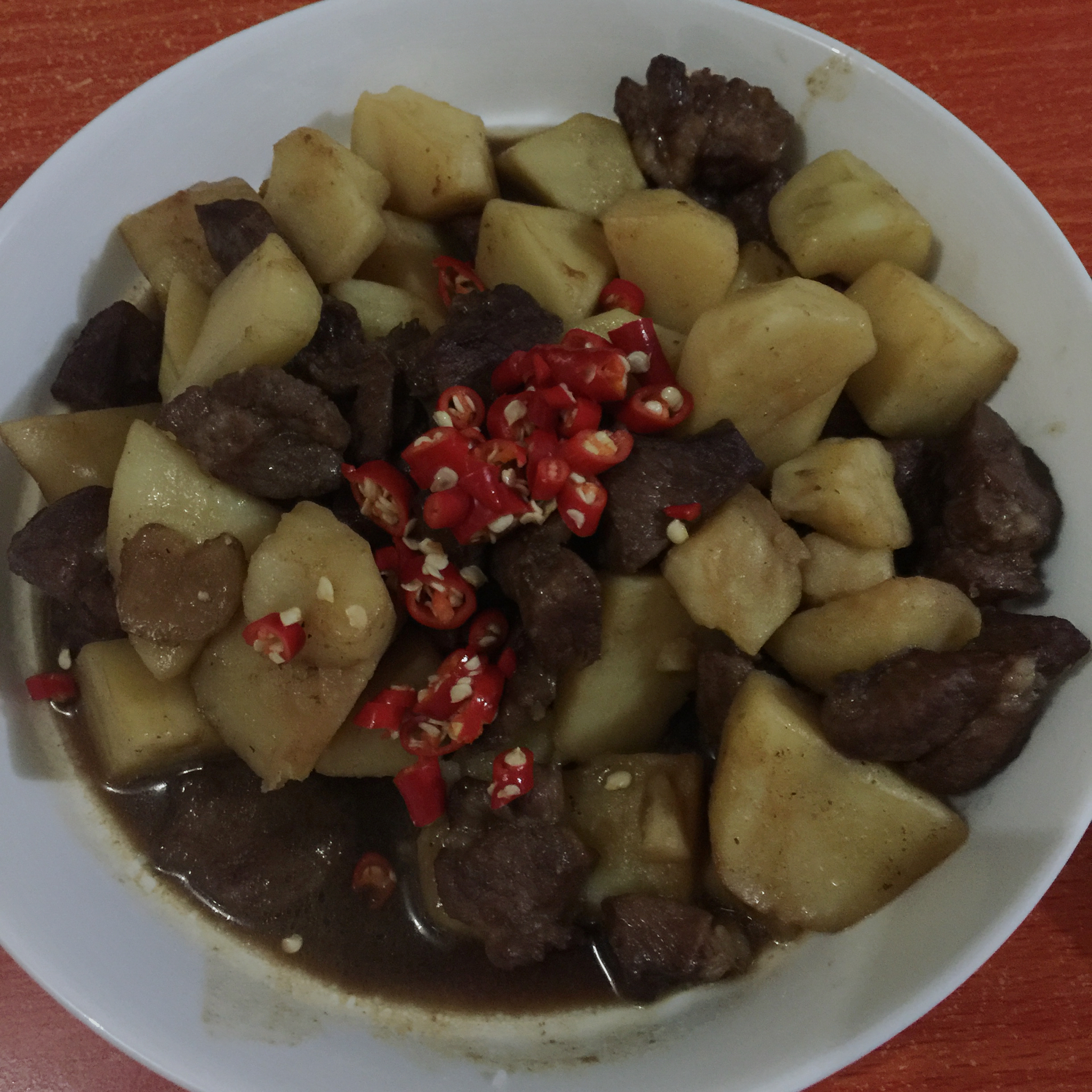 土豆烧肉