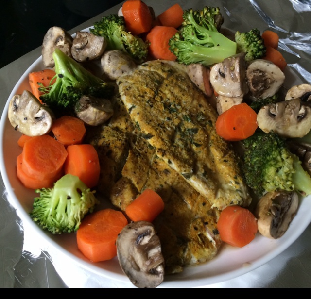 鲜嫩多汁烤鸡胸