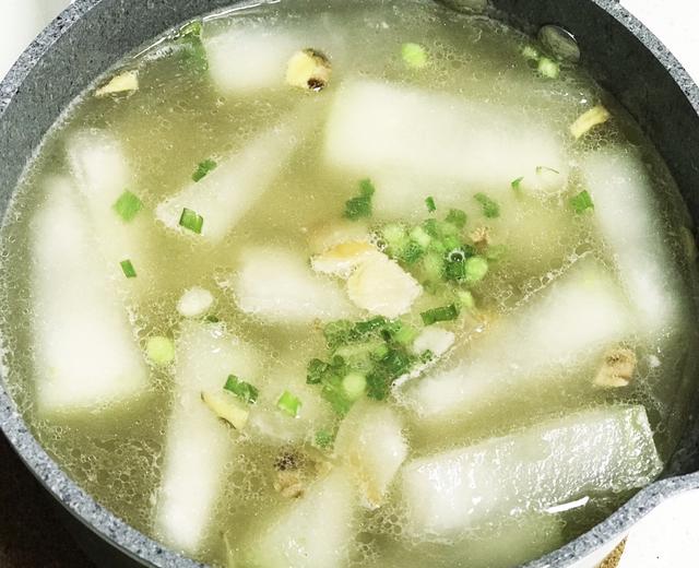 夏日养生汤—咸肉冬瓜汤的做法