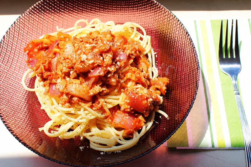 番茄肉酱意面