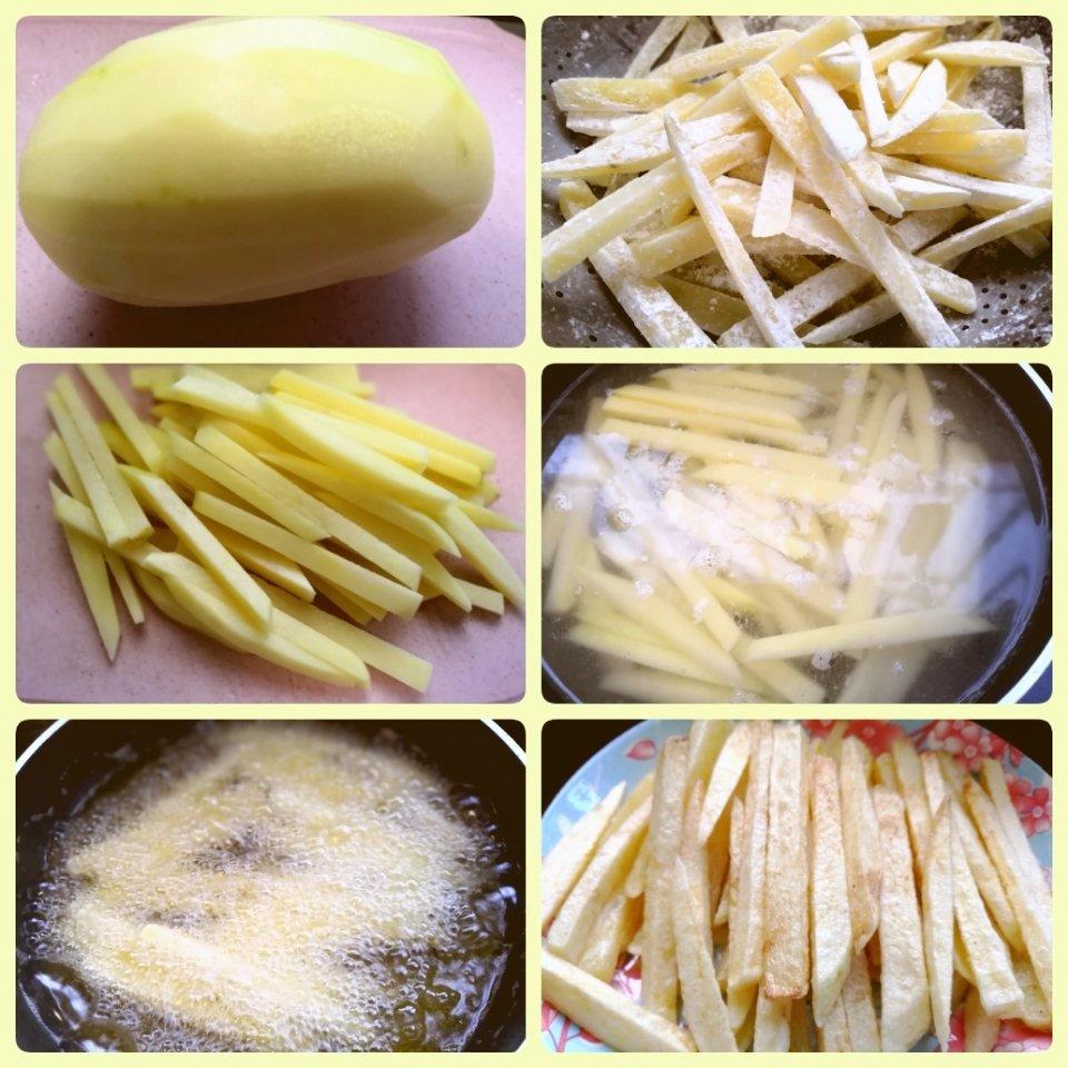 自制炸薯条