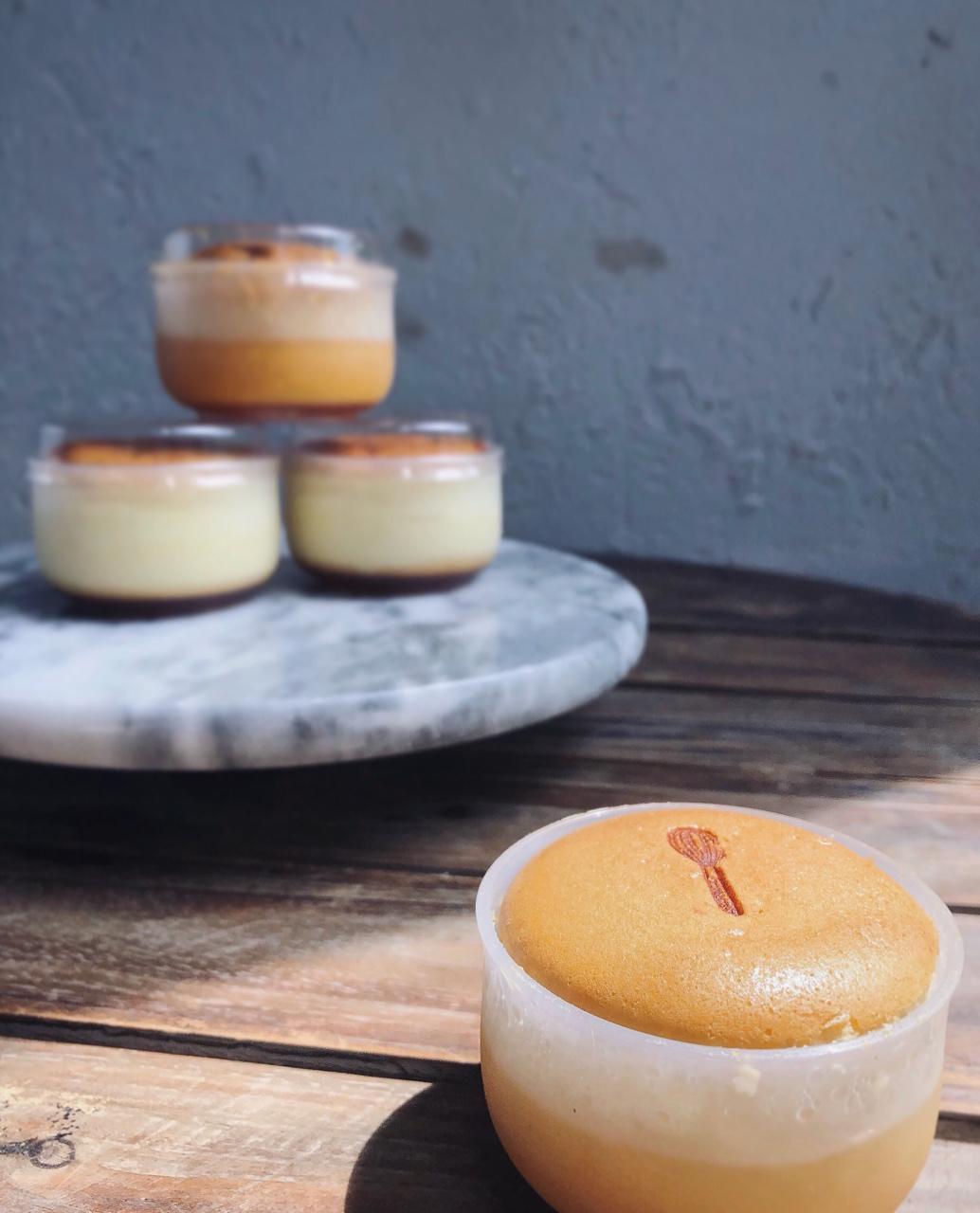 vanichiu做的札幌乳酪焦糖布丁杯