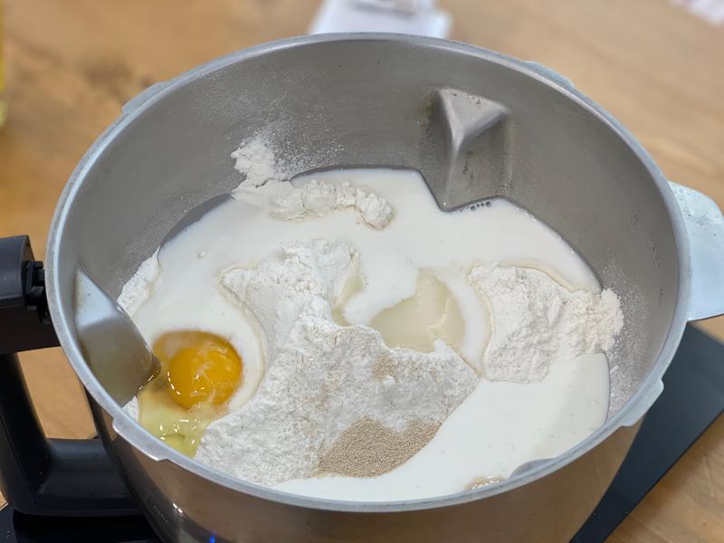 纯奶手撕吐司的做法 步骤1