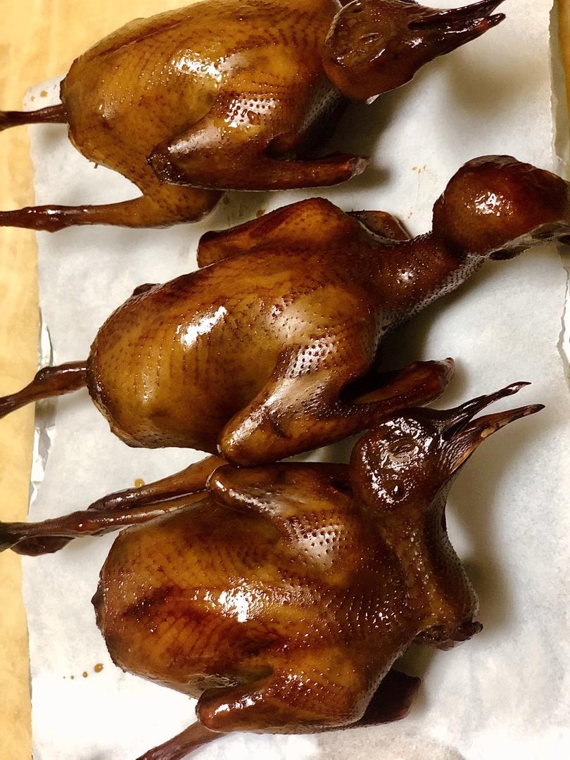 烤箱版脆皮乳鸽