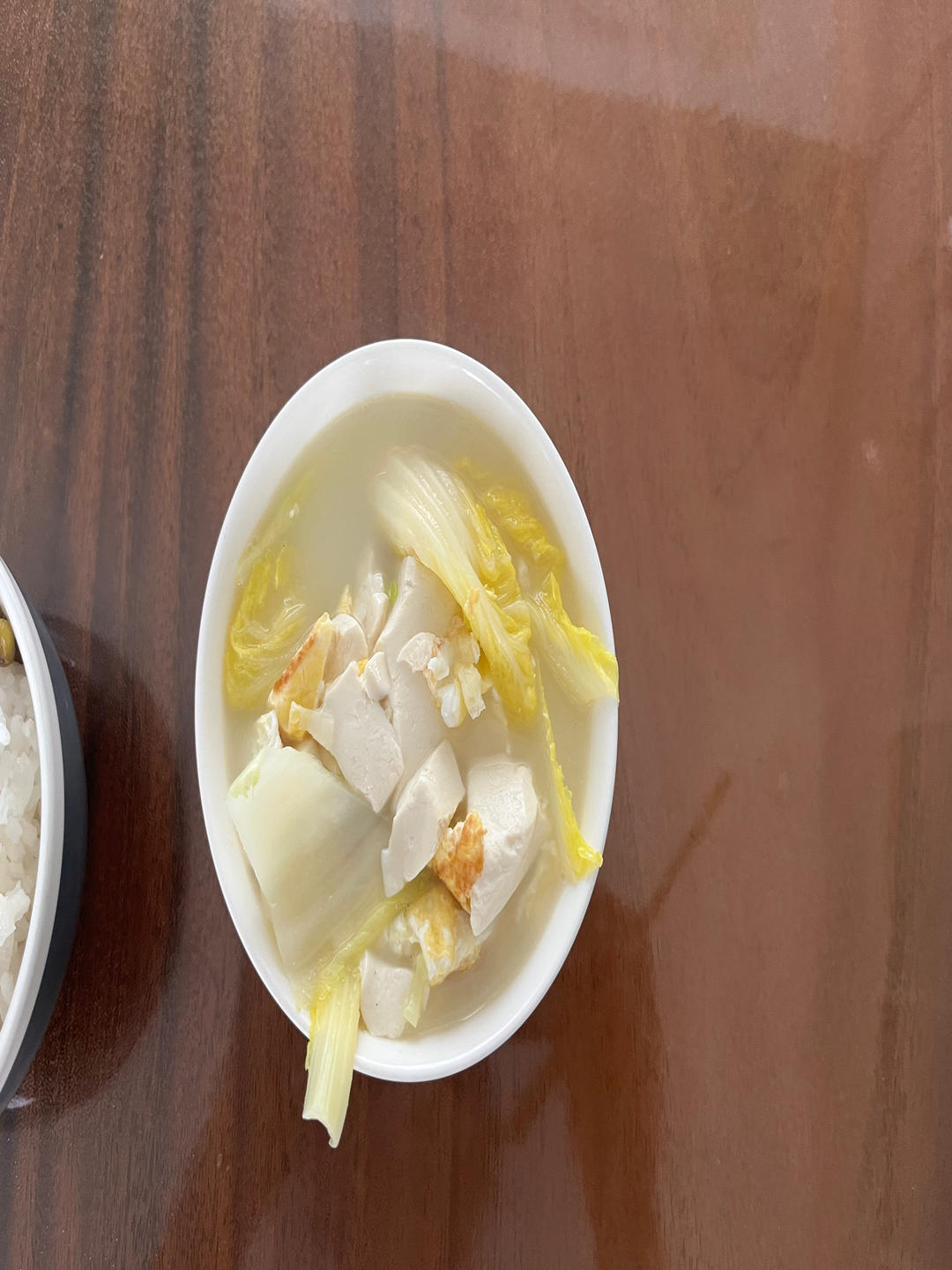 白菜豆腐汤