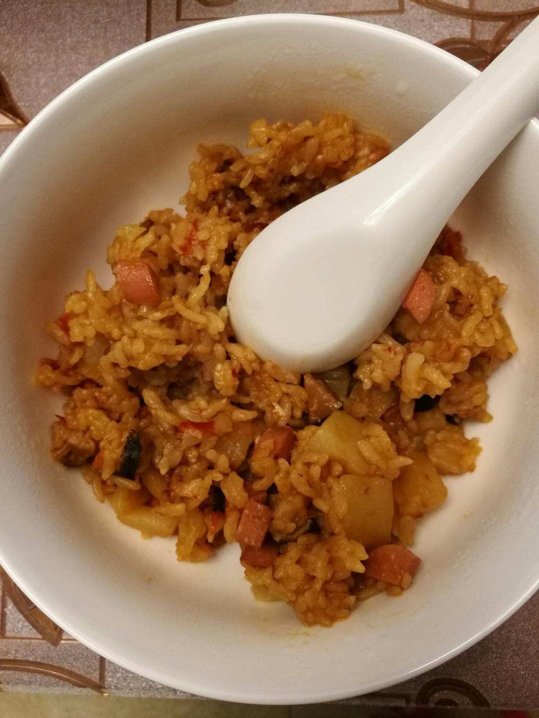 土豆焖饭（电饭锅版）