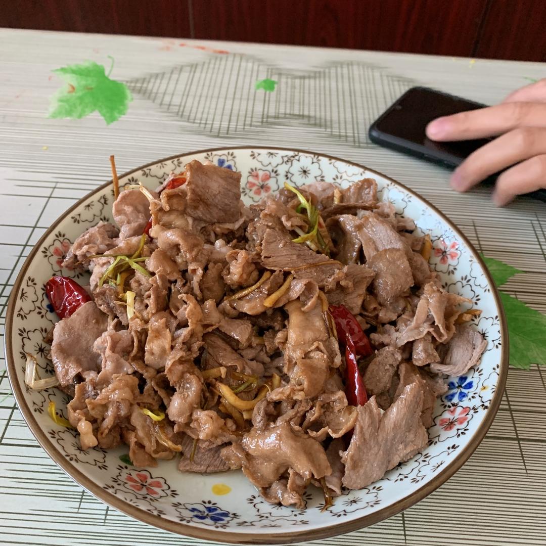 白灼肥牛