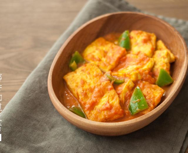 椰香咖喱豆腐（Curried Stewed Tofu with Coconut Milk)的做法