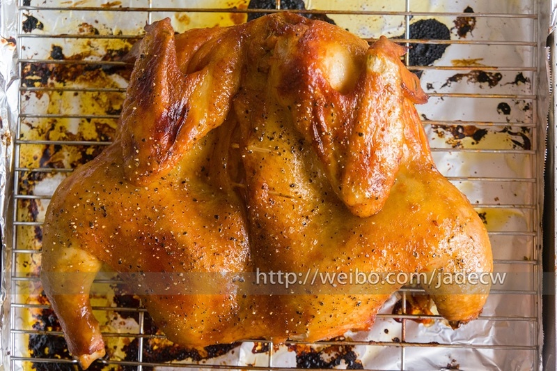袋袋烤鸡--自制腌料+脆皮秘籍的做法 步骤18