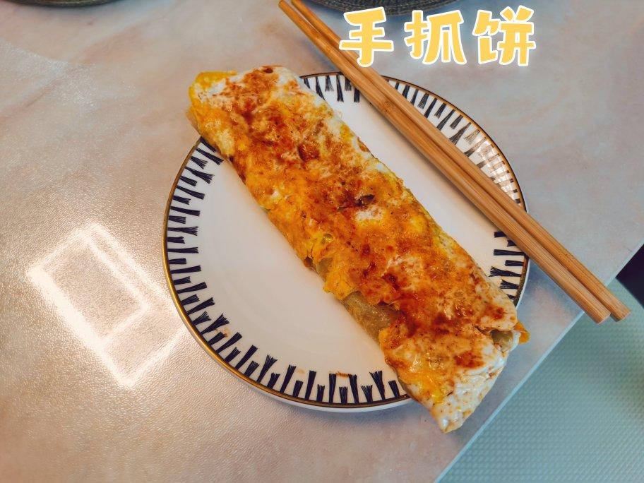 万能手抓饼👉懒人版酱香饼❗️10分钟就搞定