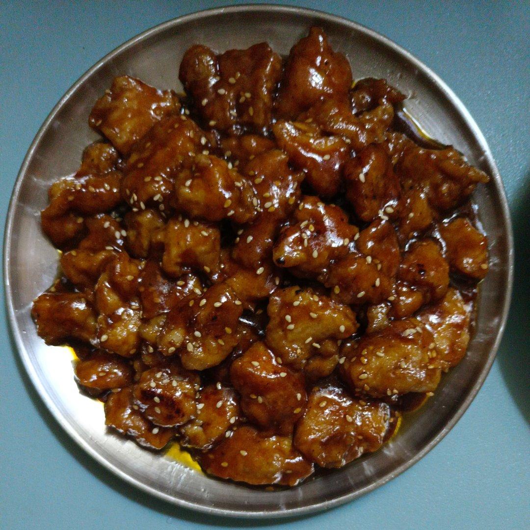酸甜开胃超级下饭菜😋糖醋鸡胸肉🐔