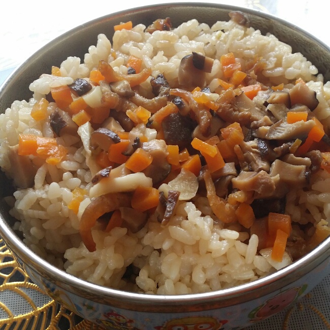 香菇油饭
