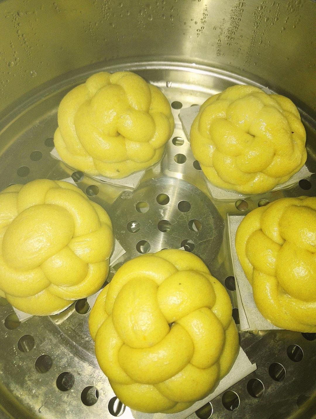 发酵面团-绣球包