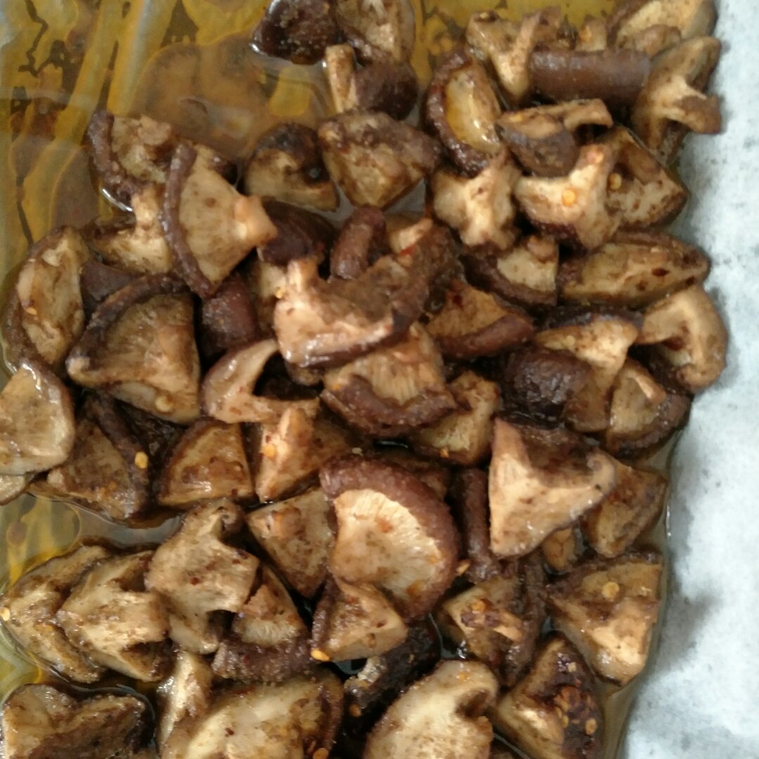 孜然烤香菇